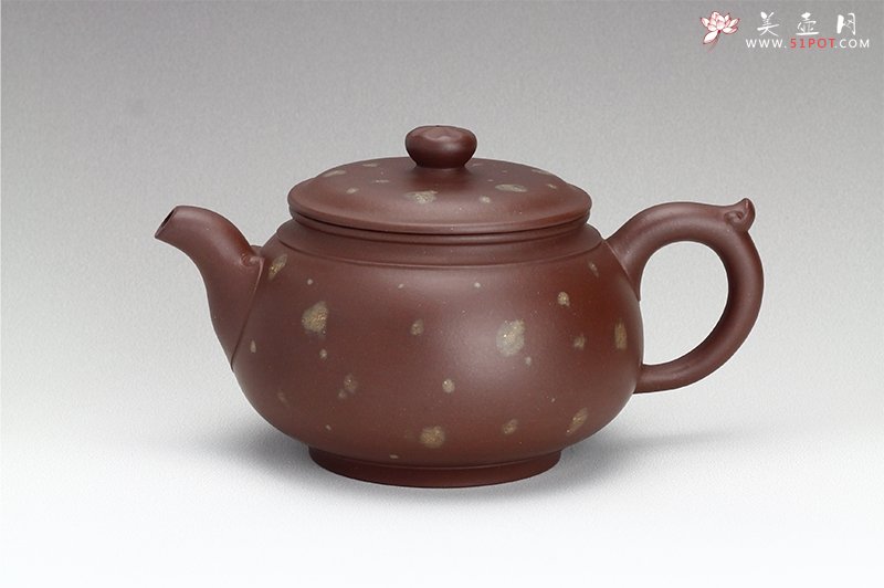 紫砂壶图片：富贵希菊 - 宜兴紫砂壶网