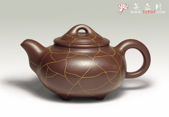 紫砂壶图片：缤纷传炉 - 宜兴紫砂壶网