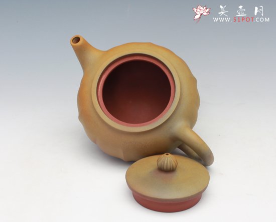 紫砂壶图片：婉菱(窑变) - 宜兴紫砂壶网