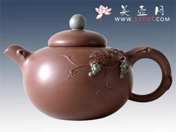 紫砂壶图片：硕果 - 宜兴紫砂壶网