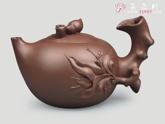 紫砂壶图片：圣桃 - 宜兴紫砂壶网