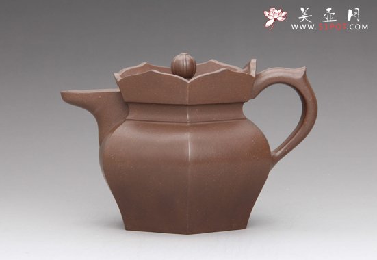 紫砂壶图片：僧帽 - 宜兴紫砂壶网