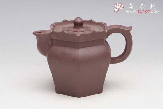 紫砂壶图片：僧帽 - 宜兴紫砂壶网