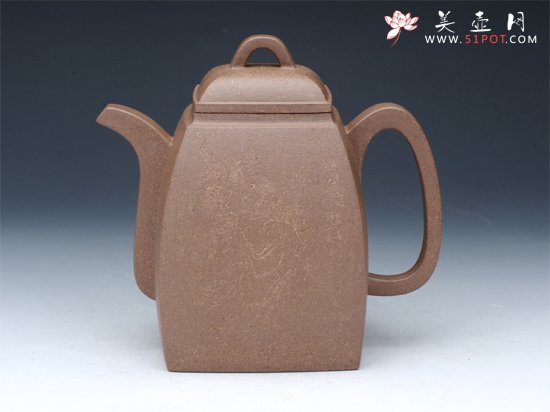 紫砂壶图片：汉方壶 - 宜兴紫砂壶网