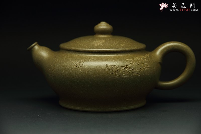 紫砂壶图片：抱香 - 宜兴紫砂壶网