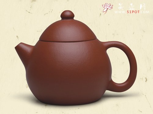 紫砂壶图片：龙蛋（全手工制作） - 宜兴紫砂壶网