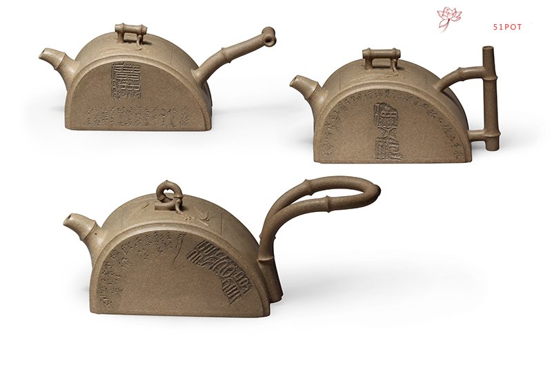 紫砂壶图片：半月清风 - 宜兴紫砂壶网