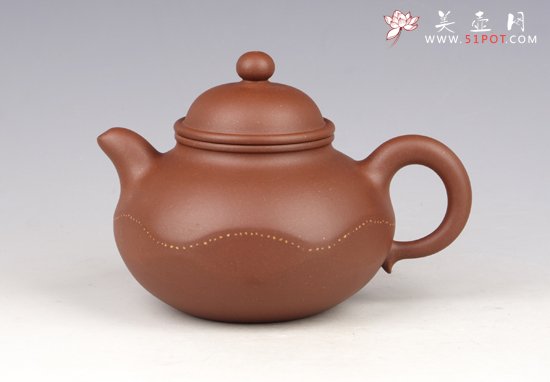 紫砂壶图片：得浪底槽清 - 宜兴紫砂壶网