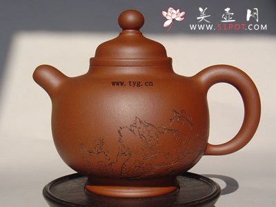 紫砂壶图片：华亭壶 - 宜兴紫砂壶网