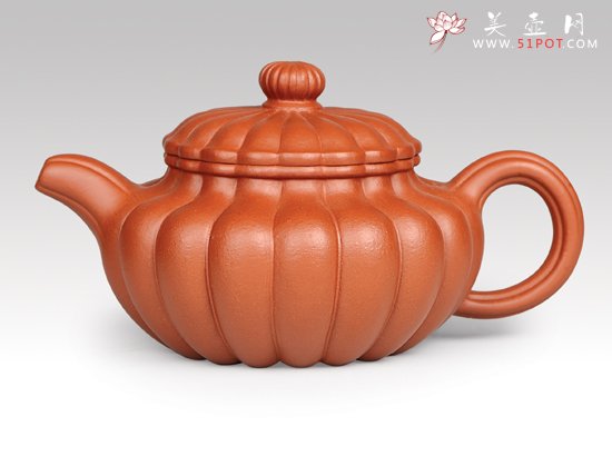 紫砂壶图片：菱花仿古 - 宜兴紫砂壶网