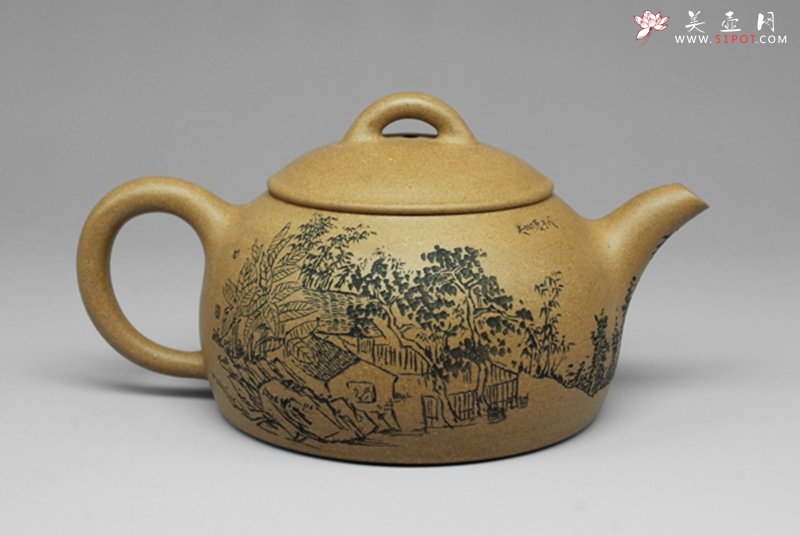 紫砂壶图片：半月 - 宜兴紫砂壶网