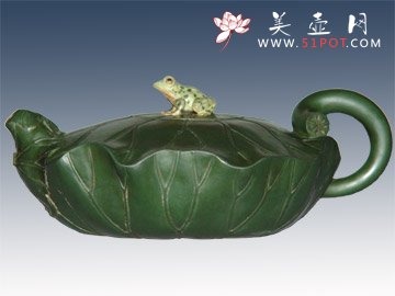 紫砂壶图片：荷乐 - 宜兴紫砂壶网