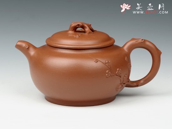 紫砂壶图片：喜梅 - 宜兴紫砂壶网