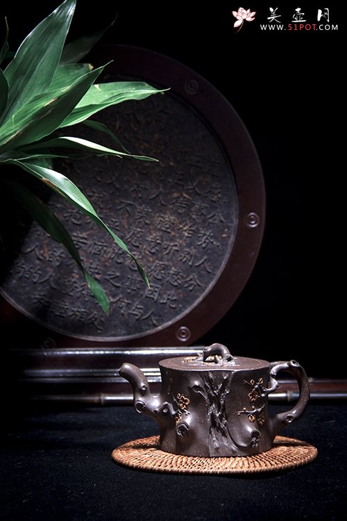 紫砂壶图片：《雪梅》系列一 - 宜兴紫砂壶网