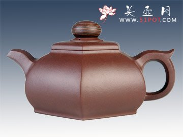 紫砂壶图片：汉六方 - 宜兴紫砂壶网