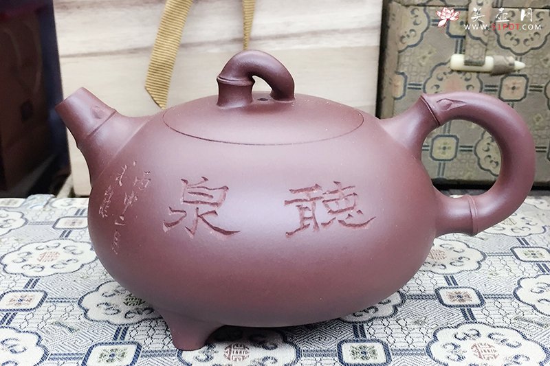 紫砂壶图片：竹缘 - 宜兴紫砂壶网