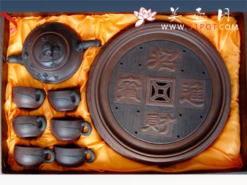 紫砂壶图片：招财进宝 - 宜兴紫砂壶网