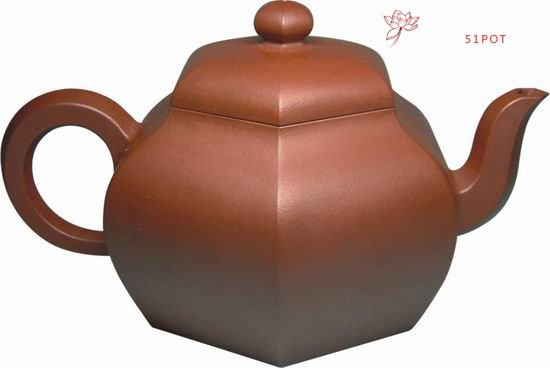 紫砂壶图片：君六方 - 宜兴紫砂壶网