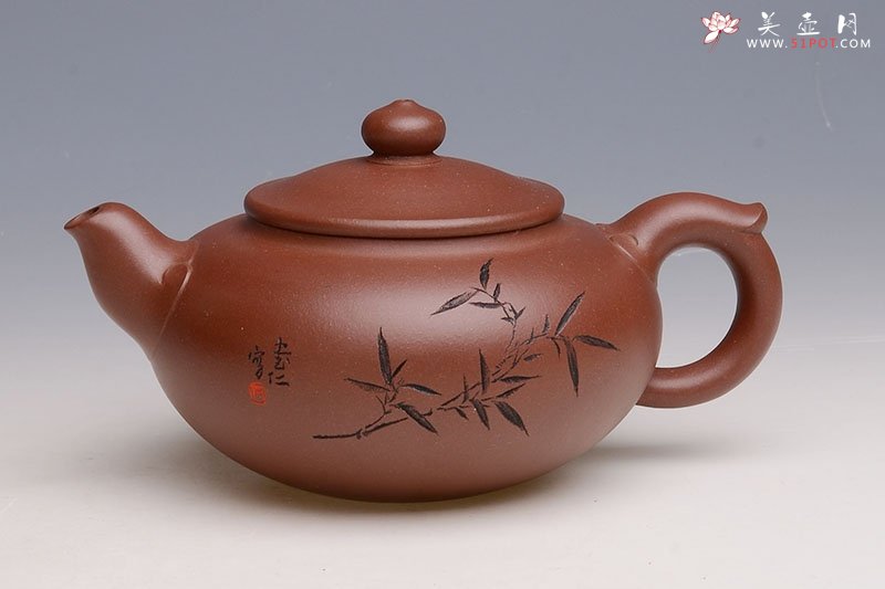 紫砂壶图片：龙山如意 - 宜兴紫砂壶网