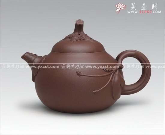 紫砂壶图片：扁豆 - 宜兴紫砂壶网