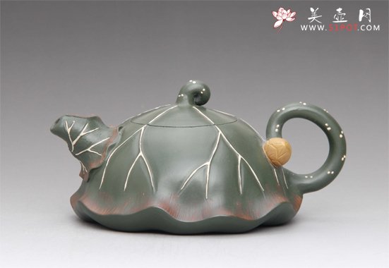 紫砂壶图片：荷塘月色 - 宜兴紫砂壶网