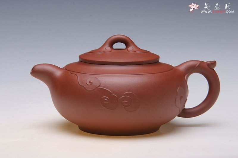 紫砂壶图片：云肩如意 - 宜兴紫砂壶网