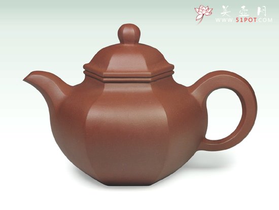 紫砂壶图片：六方掇球 - 宜兴紫砂壶网