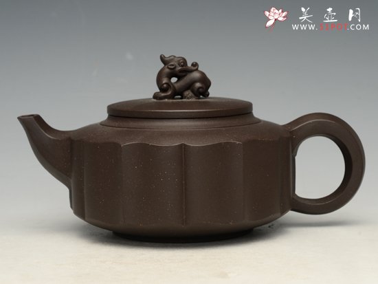 紫砂壶图片：玲珑  容量：400cc - 宜兴紫砂壶网