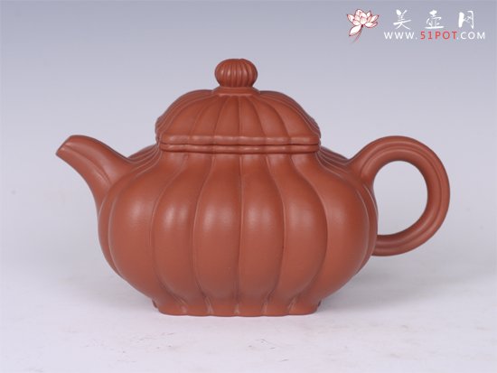 紫砂壶图片：四方筋纹 - 宜兴紫砂壶网