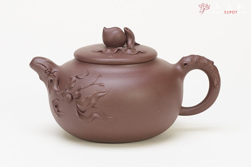 紫砂壶图片：紫桃缘 - 宜兴紫砂壶网