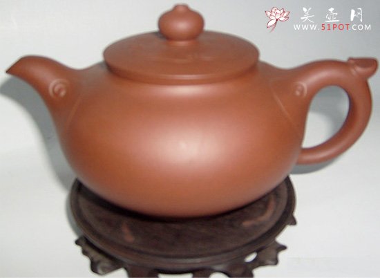 紫砂壶图片：如意 - 宜兴紫砂壶网