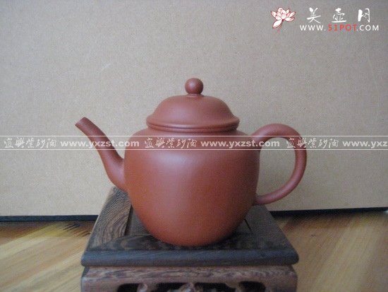 紫砂壶图片：朱泥小品三 - 宜兴紫砂壶网