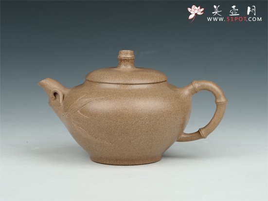 紫砂壶图片：段泥小品竹段 - 宜兴紫砂壶网