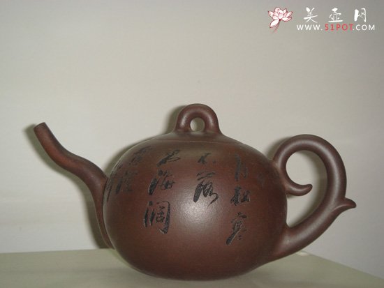 紫砂壶图片：细水长流 - 宜兴紫砂壶网