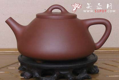 紫砂壶图片：子冶石瓢壶 - 宜兴紫砂壶网