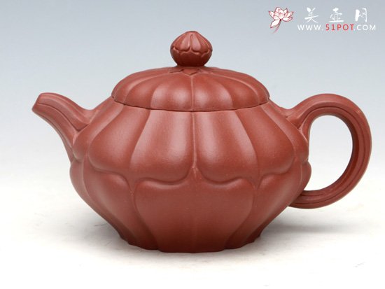 紫砂壶图片：合菱（底槽清）400ML - 宜兴紫砂壶网