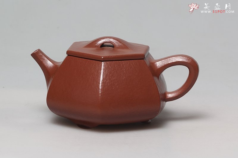 紫砂壶图片：六方石瓢 - 宜兴紫砂壶网