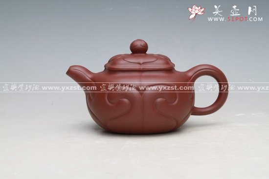 紫砂壶图片：事事如意 - 宜兴紫砂壶网