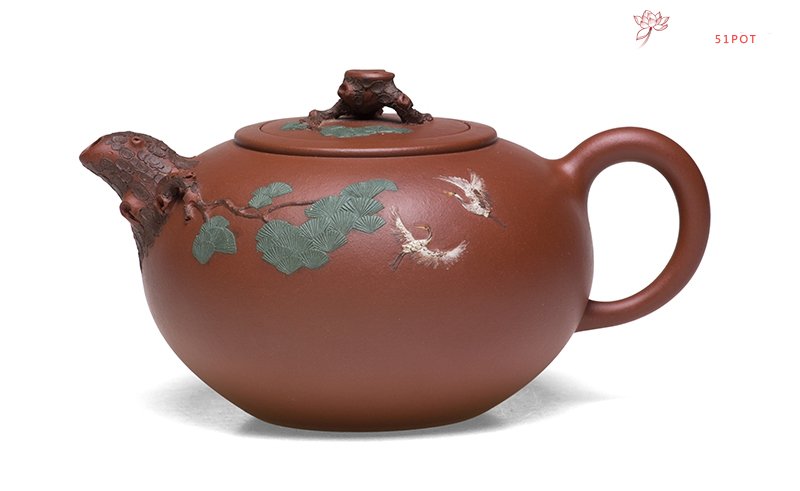 紫砂壶图片：延年壶 - 宜兴紫砂壶网