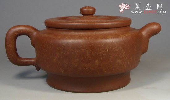 紫砂壶图片：金砂乾隆锦丰壶 - 宜兴紫砂壶网