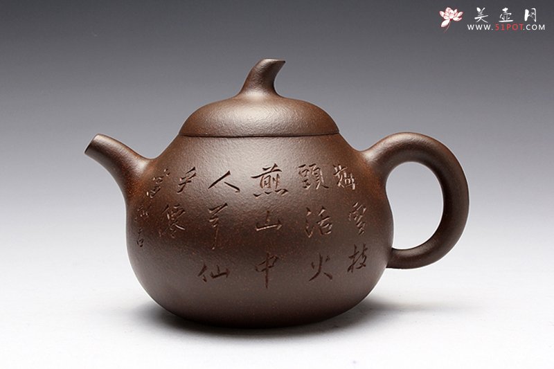 紫砂壶图片：梨形壶 - 宜兴紫砂壶网