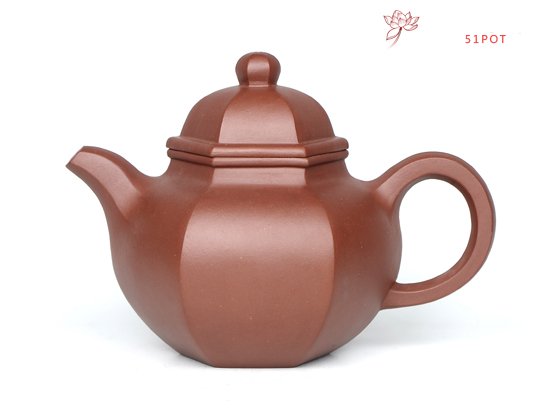 紫砂壶图片：六方掇球 - 宜兴紫砂壶网