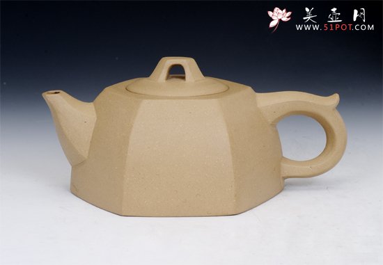 紫砂壶图片：六方井栏 - 宜兴紫砂壶网