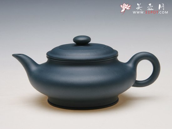 紫砂壶图片：水扁壶 - 宜兴紫砂壶网