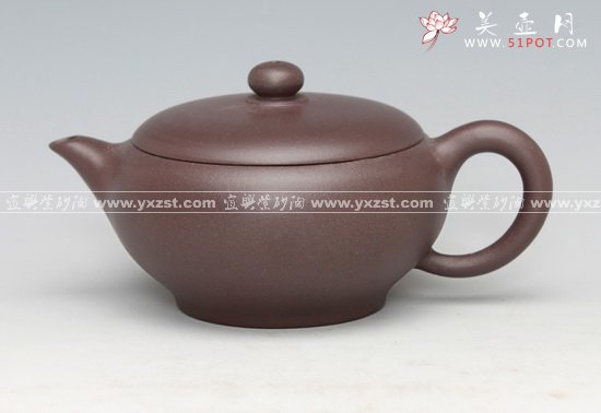 紫砂壶图片：祥福老紫泥 - 宜兴紫砂壶网