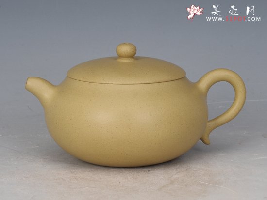 紫砂壶图片：本山绿泥小品  160cc - 宜兴紫砂壶网