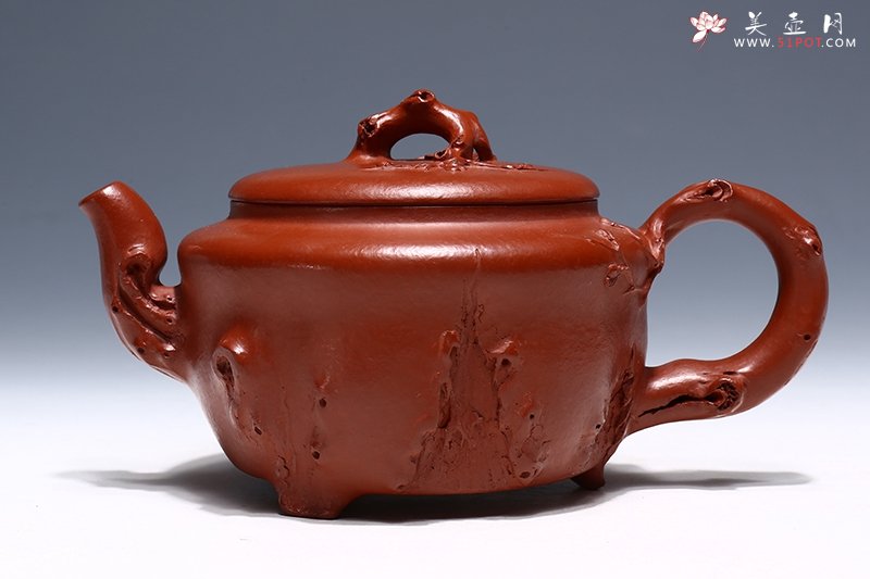 紫砂壶图片：枯木逢春 - 宜兴紫砂壶网