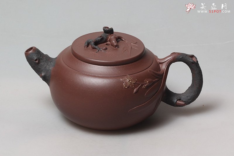 紫砂壶图片：迎春壶 - 宜兴紫砂壶网