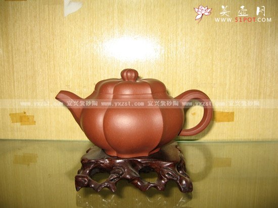 紫砂壶图片：茨菇壶 - 宜兴紫砂壶网