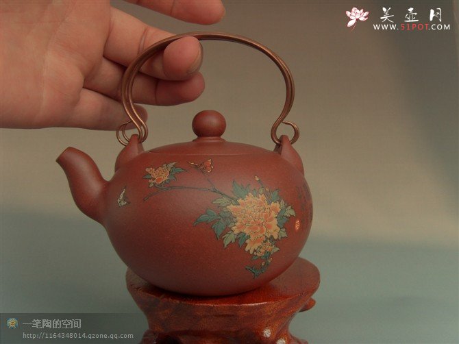 紫砂壶图片：国色一粒珠 - 宜兴紫砂壶网